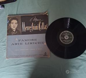Maria Meneghini Callas famose arie liriche LP33  c