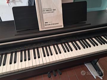 pianoforte  digitale Korg concert EC300