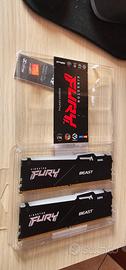 Kingston FURY Beast RGB 32GB (2x16GB) 6000MT/ CL30