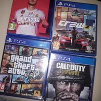  4 giochi per ps4 originalii