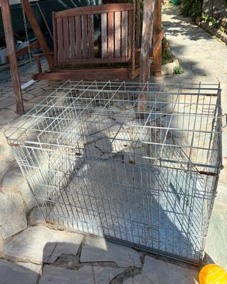 Box pieghevole per trasporto cane in auto