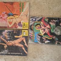 Lotto 3 Fumetti Adulti Vintage.