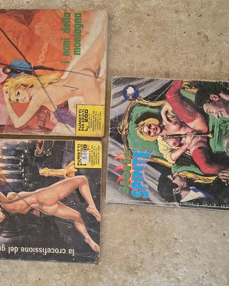 Lotto 3 Fumetti Adulti Vintage.