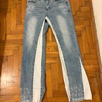 Pantaloni a zampa uomo