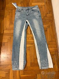 Pantaloni a zampa uomo