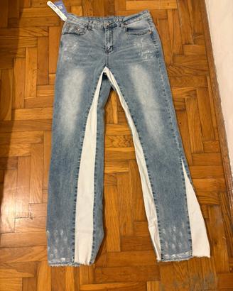 Pantaloni a zampa uomo