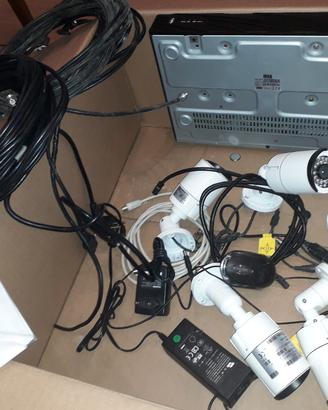 impianto completo videosorveglianza 