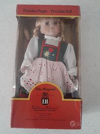 Bambola porcellana Edeltraut Hofmann da collezione