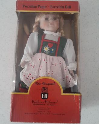 Bambola porcellana Edeltraut Hofmann da collezione