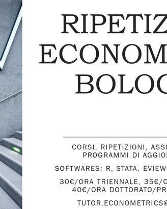 Ripetizioni econometria, statistica, probabilita'