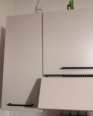 PENSILI CUCINA TORTORA CON CAPPA E SCOLAPIAT