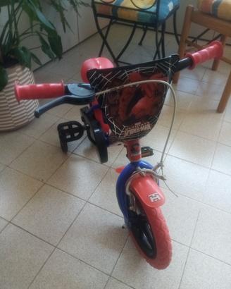 bicicletta Spiderman 12"