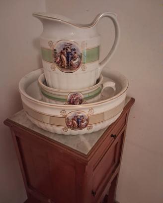 Antico set lavabo Sci Laveno Verbanum Stone