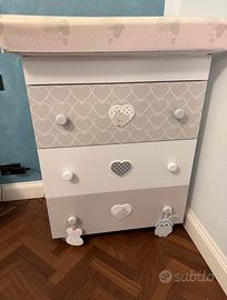 Cassettiera Fasciatoio Foppa Pedretti