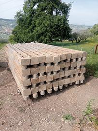 pali in cemento forati