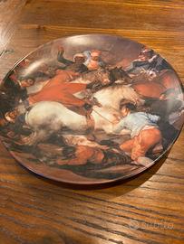 4 piatti decorativi porcellana Winterling