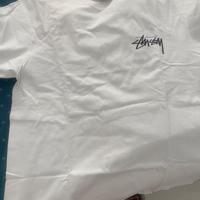 T shirt Stussy bianca con stampa M