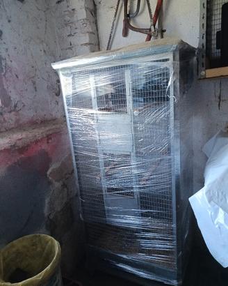 gabbia x uccelli 64x47 altezzaa140 prezzo 60€