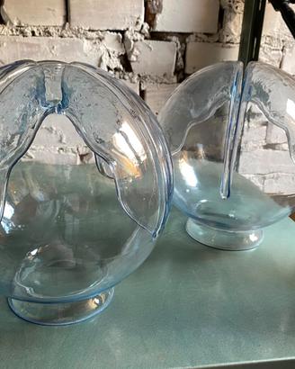 Coppia di vetri di Murano design anni ‘70