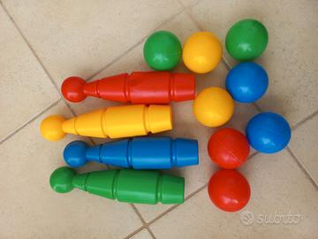 Birili Bambini Gioco Bowling Palla Colorata