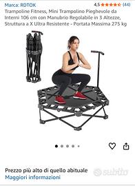 Tappetino elastico per power jump