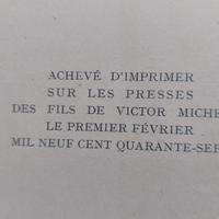 Libro "Les Chemins De Fer En France" 1947 FRA