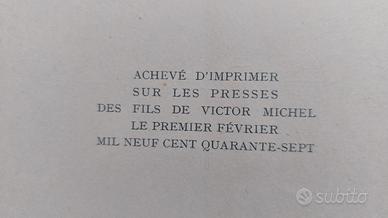 Libro "Les Chemins De Fer En France" 1947 FRA