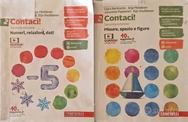 libro matematica seconda media "Contaci!" 2