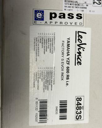 Scarico completo LeoVince R6 2006-2016 8483S