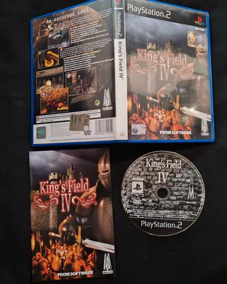 King's Field IV ita Eng Pal PS2 come nuovo 