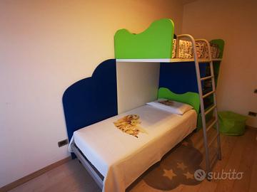 Cameretta bambino, due letti