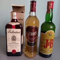 Whisky 3 bottiglie