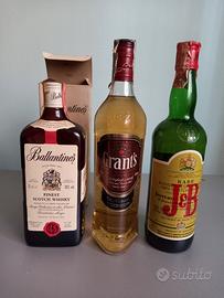 Whisky 3 bottiglie