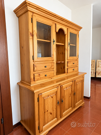 Credenza legno massello taverna