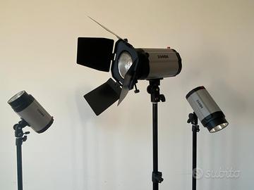 KIT PROFESSIONALE LUCI STUDIO