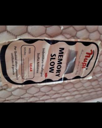 LETTO MATRIMONIALE COMPLETO DI MATERASSO NUPI