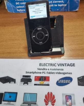9025N-Apple iPod Nano 1 Classic A1117 1GB Nero