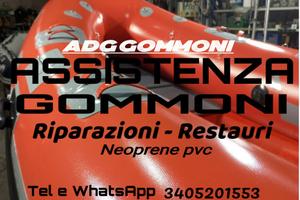 gommoni Tender neoprene e pvc 