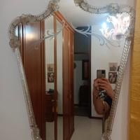 Specchio specchiera vetro di murano 