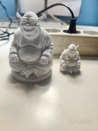 Set Statuetta+Portachiavi Shrek Buddha