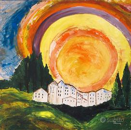 Quadro "Tramonto"