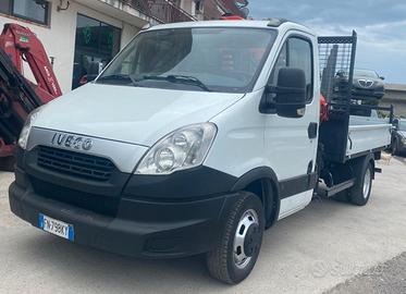 IVECO DAILY 35C13 - Gru Palfinger + Ribaltabile (2