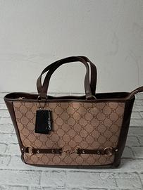 borsa donna gaudi beige 