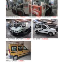 Bobcat, Doblo, Kangoo e Iveco Daily