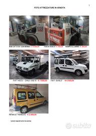Bobcat, Doblo, Kangoo e Iveco Daily