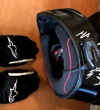  AGV K1 Casco Integrale per Moto, Taglia S - Warmu