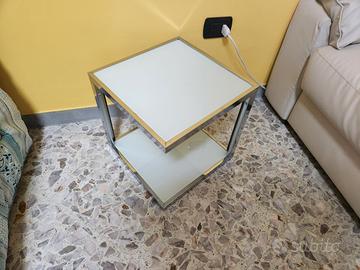 Tavolino quadrato vetro ikea 39 x 39 x 39 cm