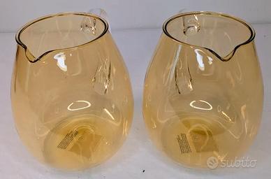 Rose & Tulipani - 2 caraffe giallo miele