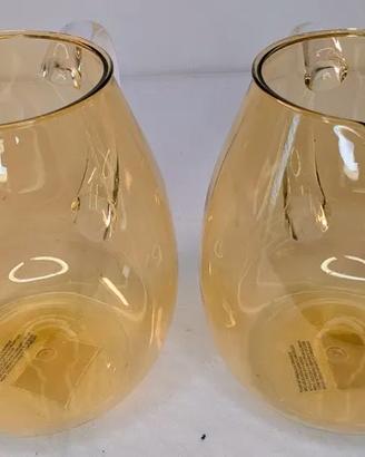 Rose & Tulipani - 2 caraffe giallo miele