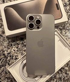Iphone 16 pro max 256gb titanio naturale